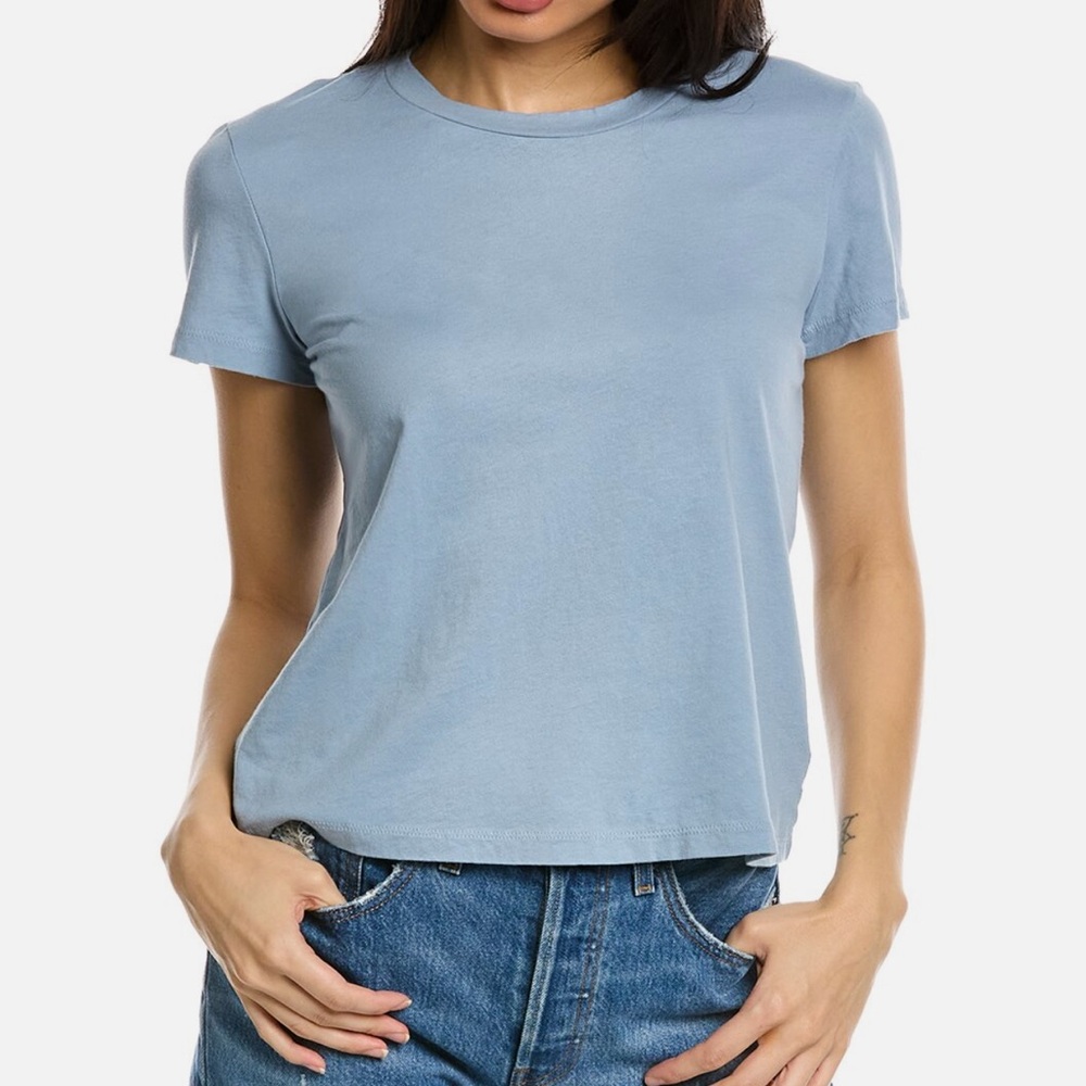 James Perse Standard Crew Neck Tee Size 1 (S) – Faded Blue